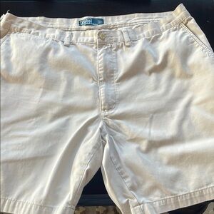 Polo by Ralph Lauren Tan Flat Front Shorts